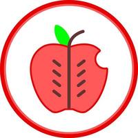 Apple Alt Vector Icon Design