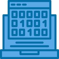 Binary Code Vector Icon Design