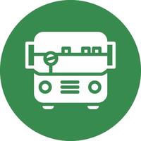 Bus Alt Vector Icon Design