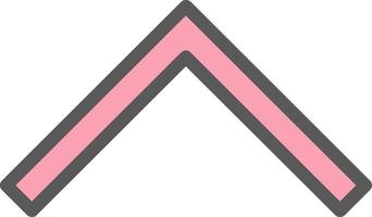 Chevron Up Vector Icon Design