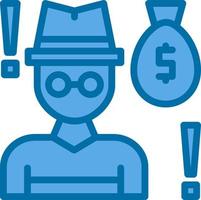 Robbery Vector Icon Design