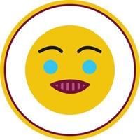 Angry Vector Icon Design