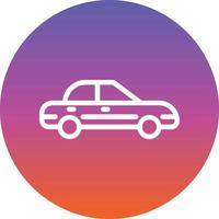 Car Side Vector Icon Design