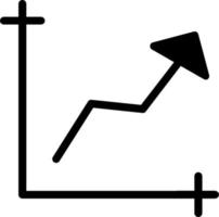 Chart Line Vector Icon Design