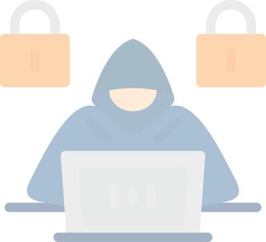 Hacker Vector Icon Design