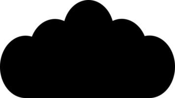 diseño de icono de vector de nube