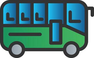 Bus Vector Icon Design