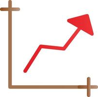 Chart Line Vector Icon Design