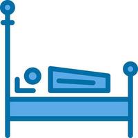 diseño de icono de vector de cama