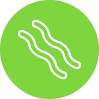 Bacon Vector Icon Design