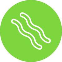 Bacon Vector Icon Design