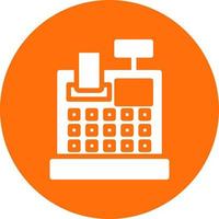 Cash Register Vector Icon Design