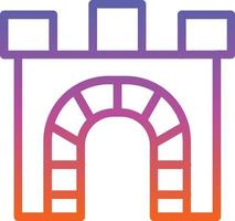 Archway Vector Icon Design