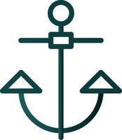 Anchor Vector Icon Design