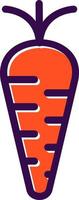 Carrot Vector Icon Design
