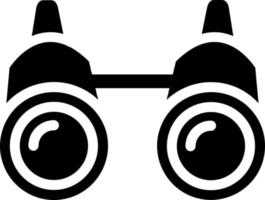 Binoculars Vector Icon Design