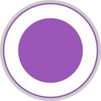 Circle Vector Icon Design