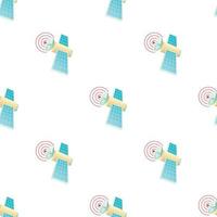 Space satellite pattern seamless vector