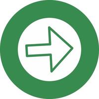 Arrow Alt Circle Right Vector Icon Design