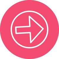 Arrow Alt Circle Right Vector Icon Design