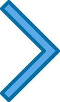 Chevron Right Vector Icon Design