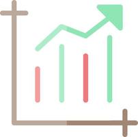 Chart Bar Vector Icon Design