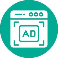 Ad Vector Icon Design