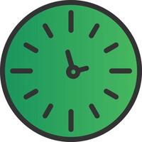 Clock Vector Icon Design