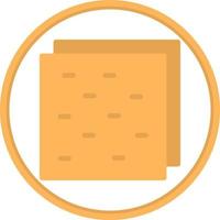 Bread Slice Vector Icon Design