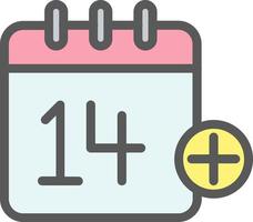 Calendar Day Vector Icon Design