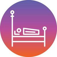 Bed Vector Icon Design