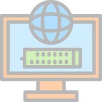 Remote Access Vector Icon Design