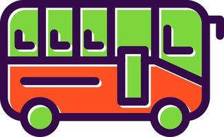 Bus Vector Icon Design