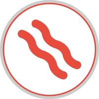 Bacon Vector Icon Design