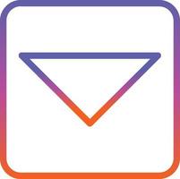 Caret Square Down Vector Icon Design