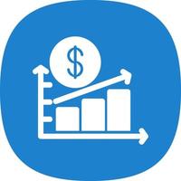 Rising Economy Vector Icon Design