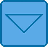 Caret Square Down Vector Icon Design