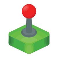 Trendy Joystick Concepts vector