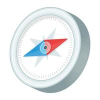 Trendy Compass Concepts vector