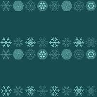 Vector seamless pattern with snowflakes. Winter background. EPS10