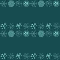 Vector seamless pattern with snowflakes. Winter background. EPS10