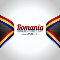 vector graphic of Romania independence day good for Romania independence day celebration. flat design. flyer design.flat illustration.
