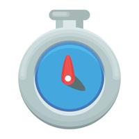 Trendy Stop Watch vector