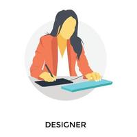 Trendy Designer Concepts vector