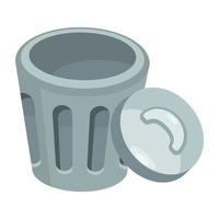 Trendy Bin Concepts vector