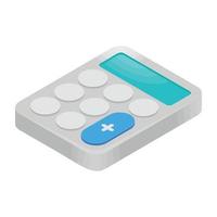 Trendy Calculator Concepts vector