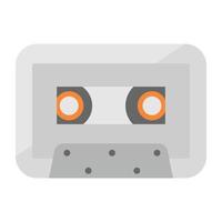 Trendy Cassette Concepts vector