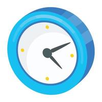 conceptos de reloj de moda vector