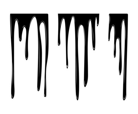 Set of Black Smudges