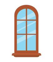 ilustración vectorial de ventana vector